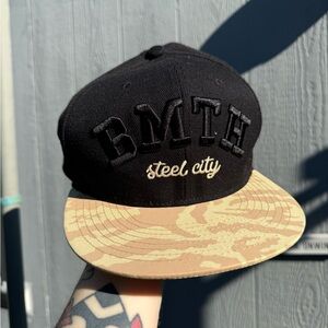 BMTH Bring me the horizon impericon hardcore hat SnapBack metalcore steel city
